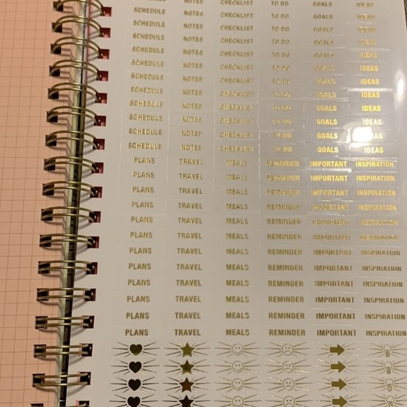 Studio Oh! Edith Notebook multicolored lined notebook with dividers and pocket - Picture 6 of 7